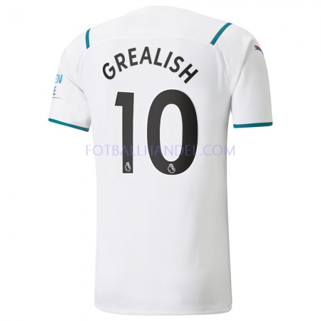 Herre Fotballdrakter Manchester City Jack Grealish 10 Borte 2021-22 Kortermet